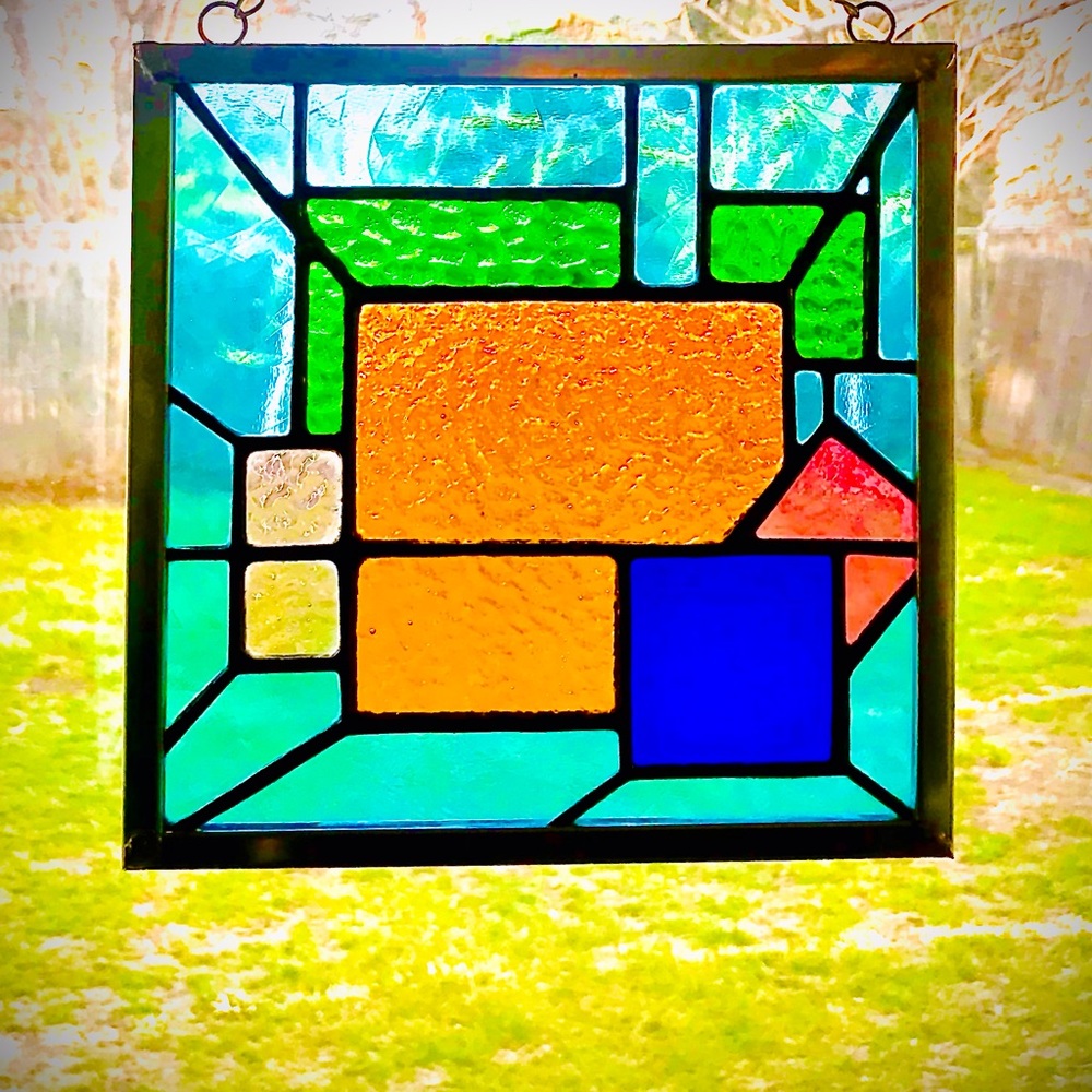 Stained Glass Window Hanging